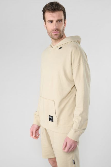 Sweat à capuche Anibo beige 