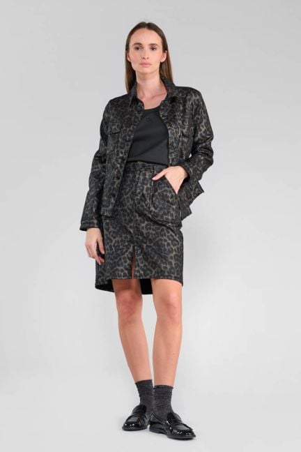 Lilly leopard print jacket