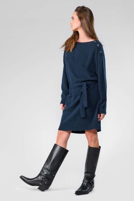 Tortanq navy sweater dress