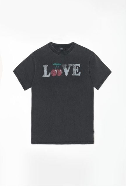 Lestragi black printed T-shirt