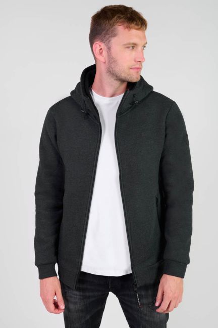 Grey Disal zip-up jacket