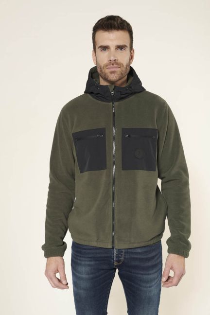 Mirmon khaki zip jacket