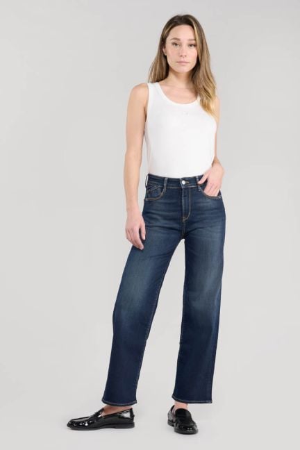 Jeans pulp wide leg high waist 7/8th blue N°1
