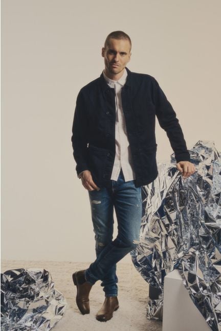 Jeans jogg 700/11 adjusted destroy blue N°3