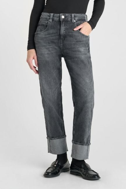 Jeans 400/60 girlfriend Jama high waist grey N°1