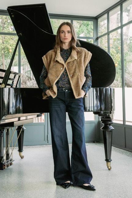 Jeans wide leg Lauryn jab blue-black N°1