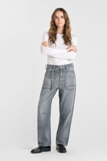 Jeans balloon Madie grey N°3