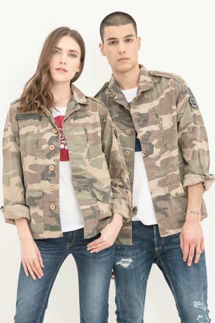 Unisex Military camouflage jacket