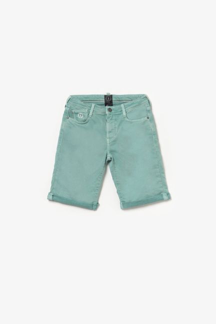 Turquoise blue Jogg Bermuda shorts