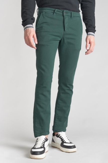 Pine green Jogg Kurt chino pants