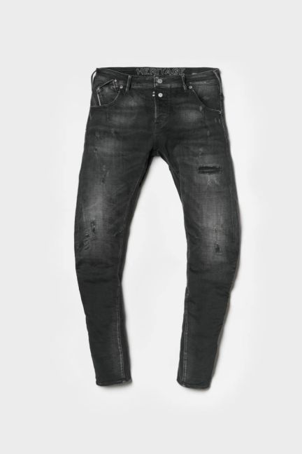 Alost 900/3 tapered arched destroy jeans black N°1
