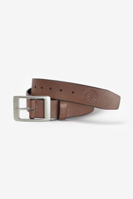 Brown leather Roni belt