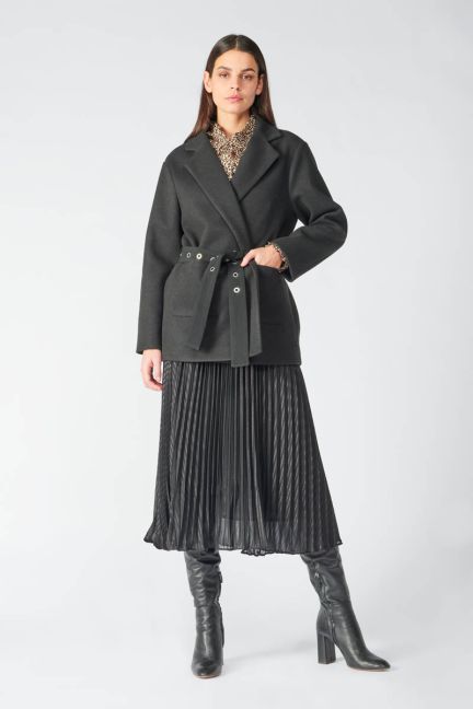 Black Charlot coat