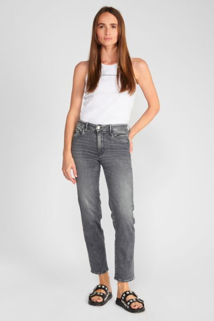Vex pulp regular high waist 7/8th jeans grey N°2