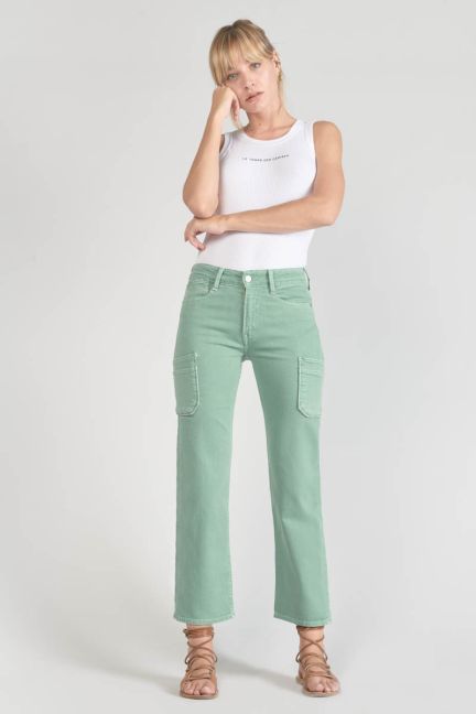 Precieux high waist 7/8 jeans green