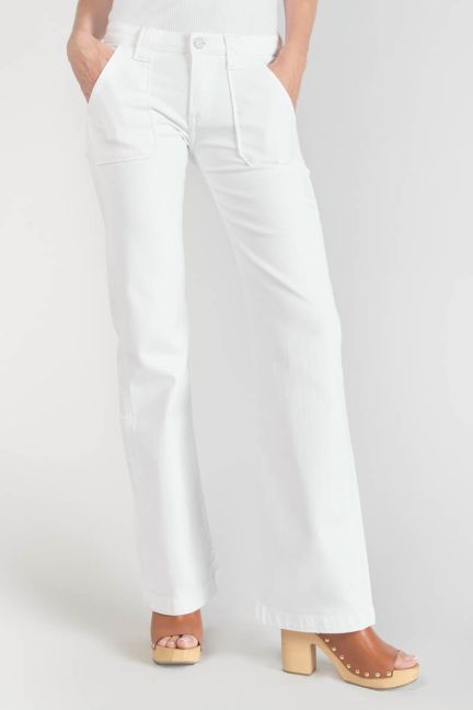 Sormiou flare white jeans