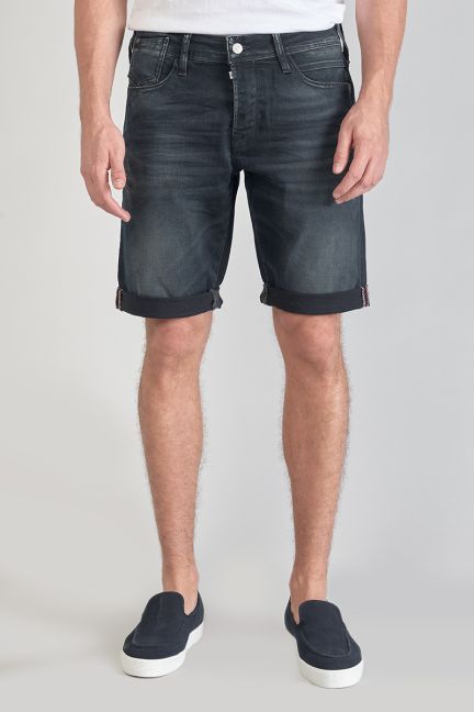Blue-black denim Laredo Bermuda shorts