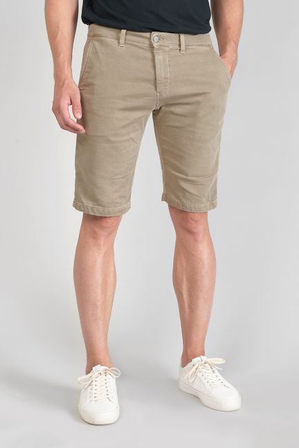 Sandy beige Jogg Swoop chino Bermuda shorts