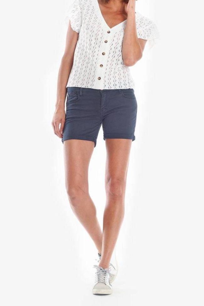 Navy blue Janka denim shorts