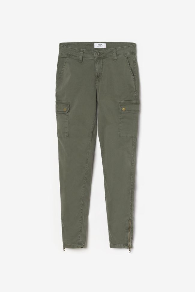 Army slim khaki trousers