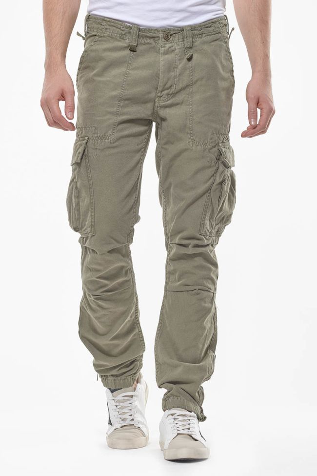 Khaki Mirado cargo trousers