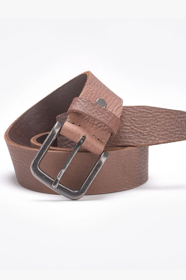 Dark brown clint belt