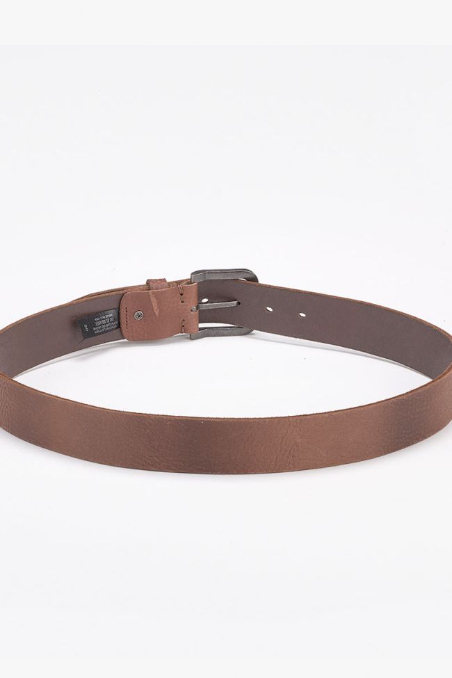 Dark brown clint belt