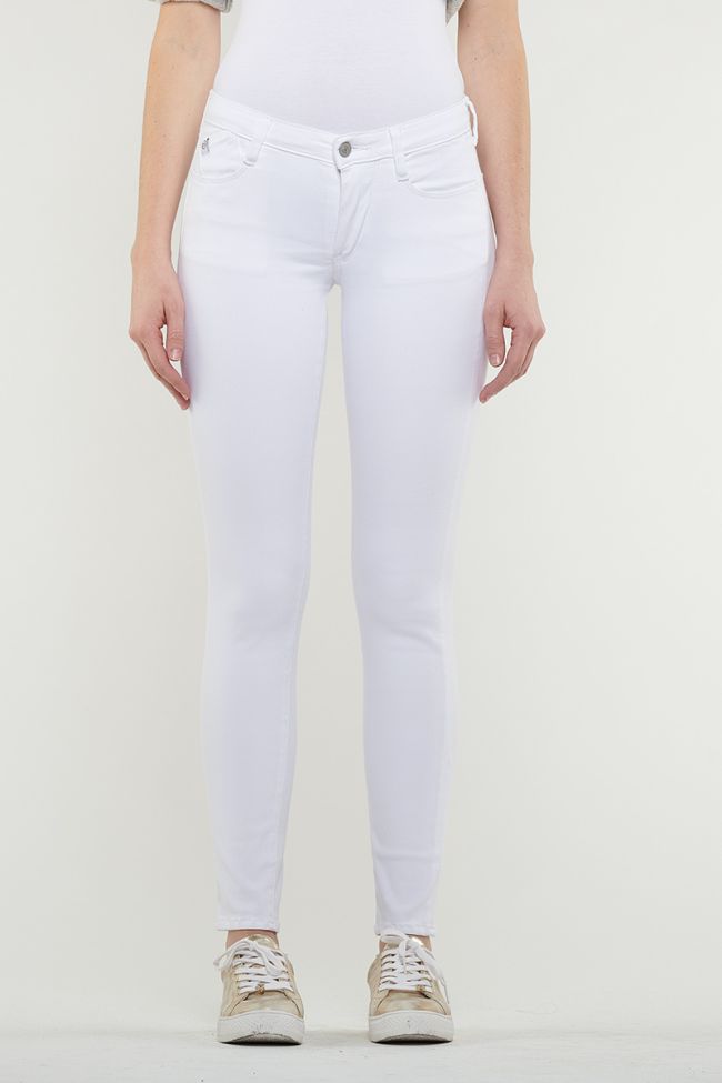 Ultra Power Skinny White Jeans