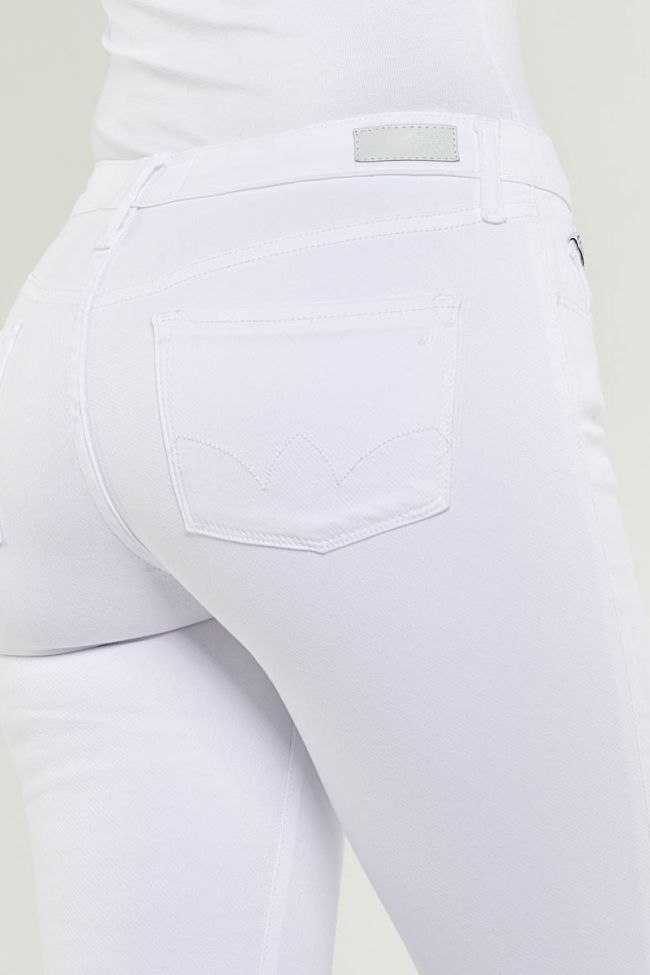 Ultra Power Skinny White Jeans