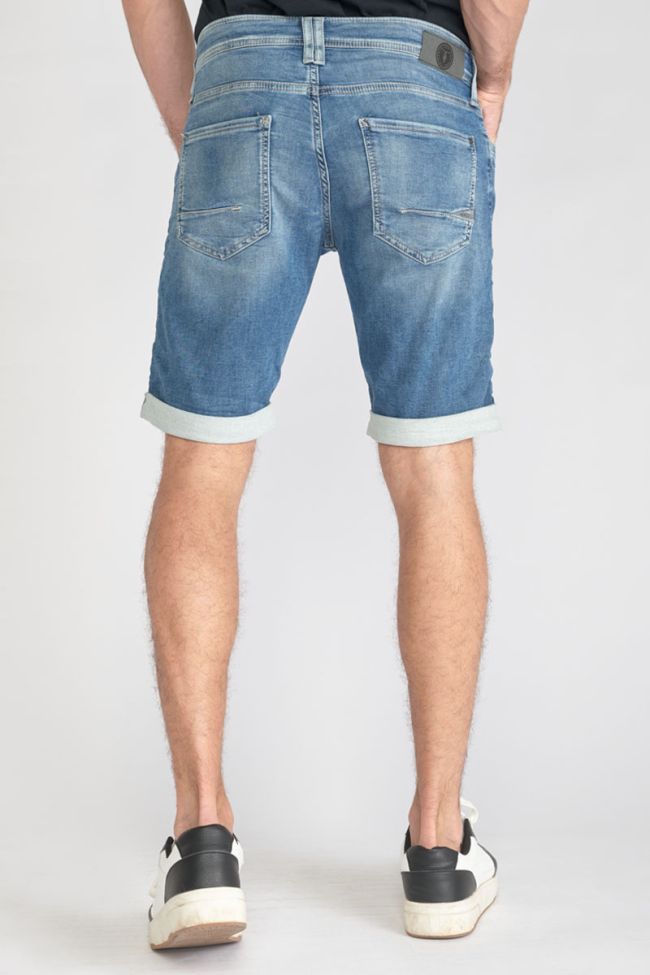 Faded blue Jogg Bermuda shorts