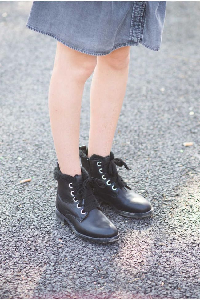 Black June boots