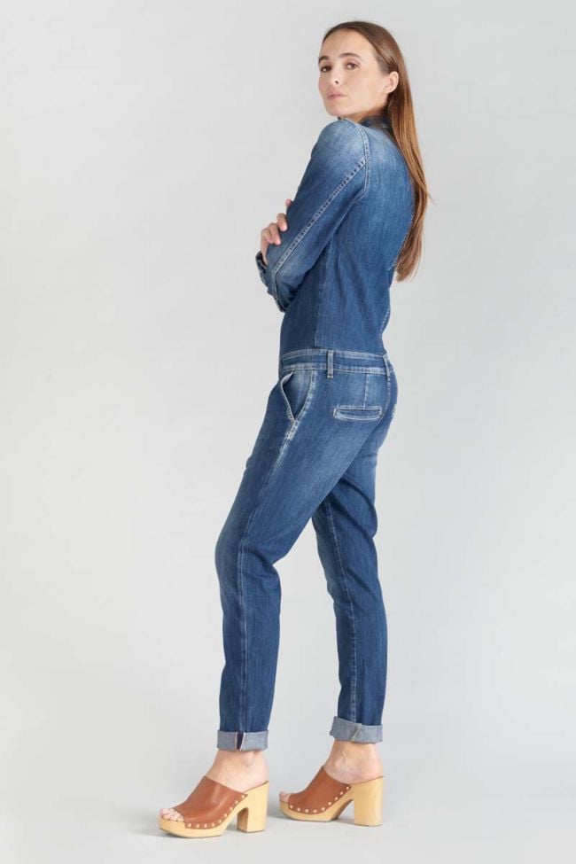 Blue Sena jeans jumpsuit