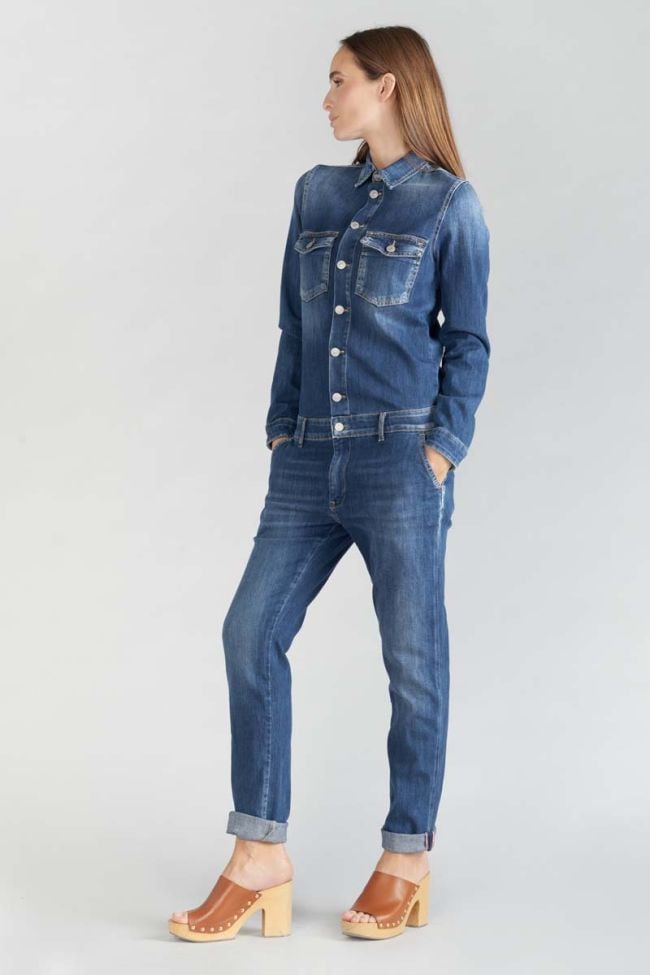 Blue Sena jeans jumpsuit