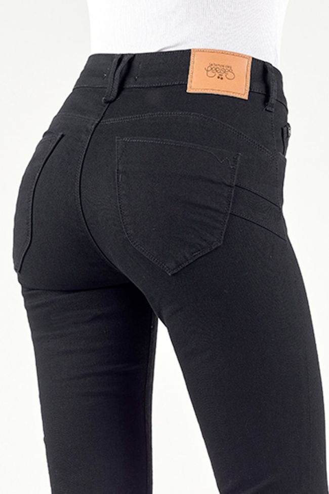 Pulp slim high waist jeans pure black N°0