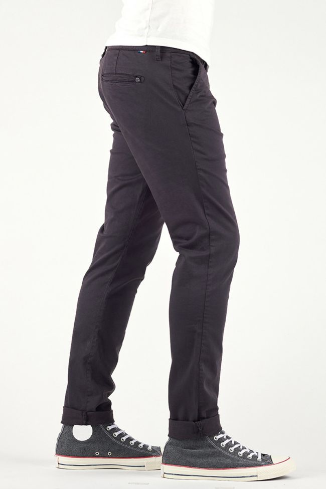 Jas Charcoal Grey Chino Trousers