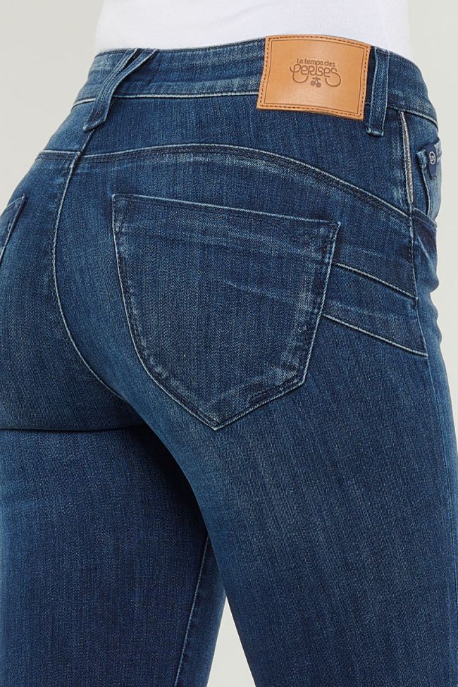 Dark Blue Pulp Regular High Waist Jeans
