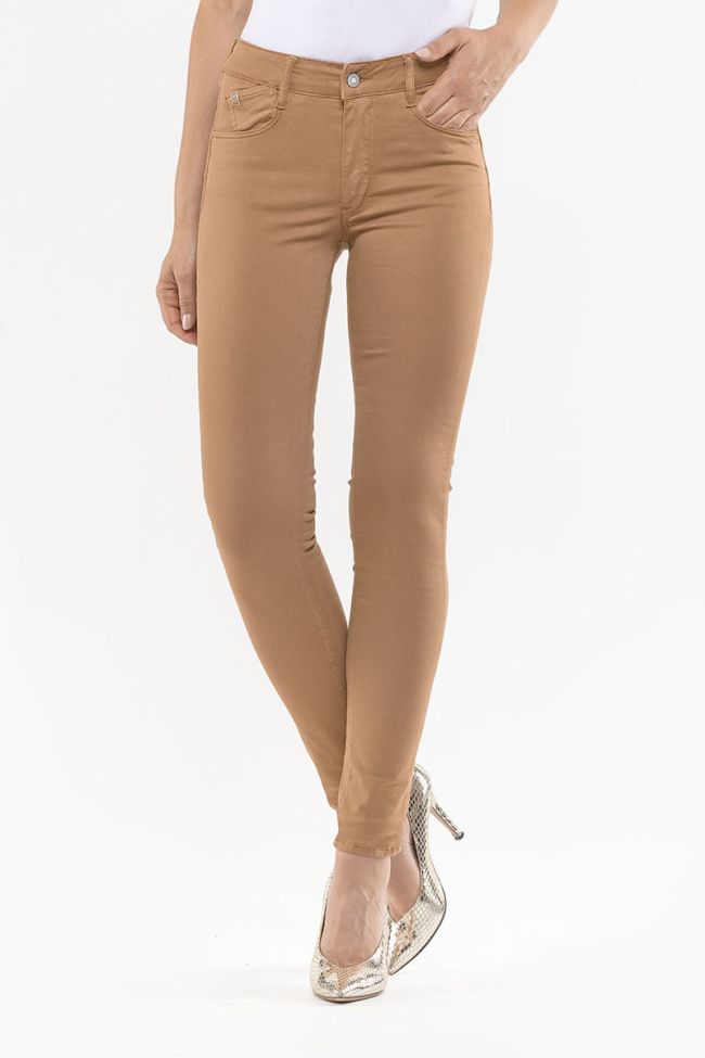 Pulp Skinny High Waist Jeans Cappuccino