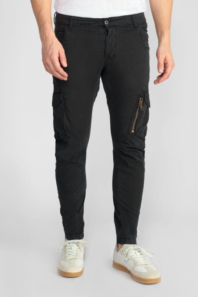 Black cargo trousers Alban