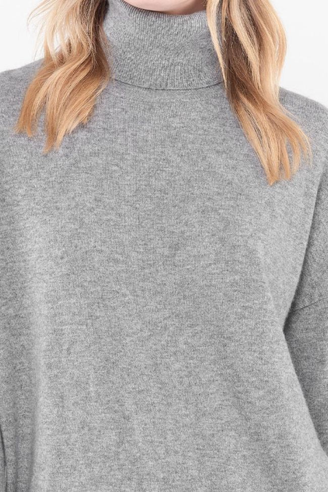 Gigi grey wool and cachmere pullover