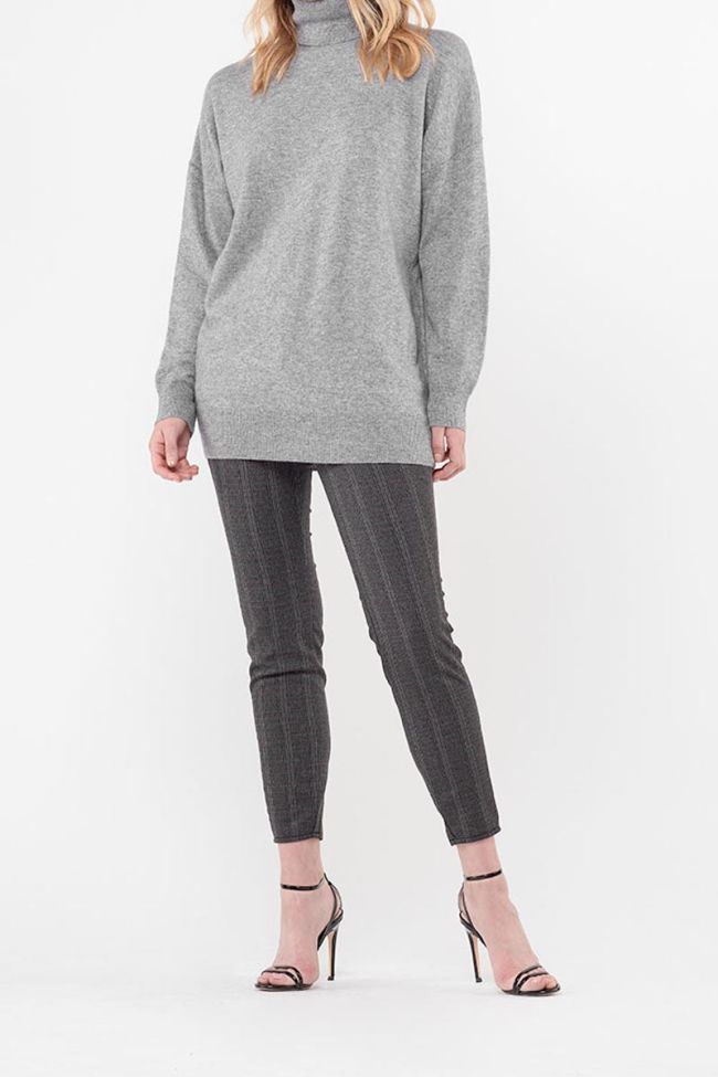Gigi grey wool and cachmere pullover