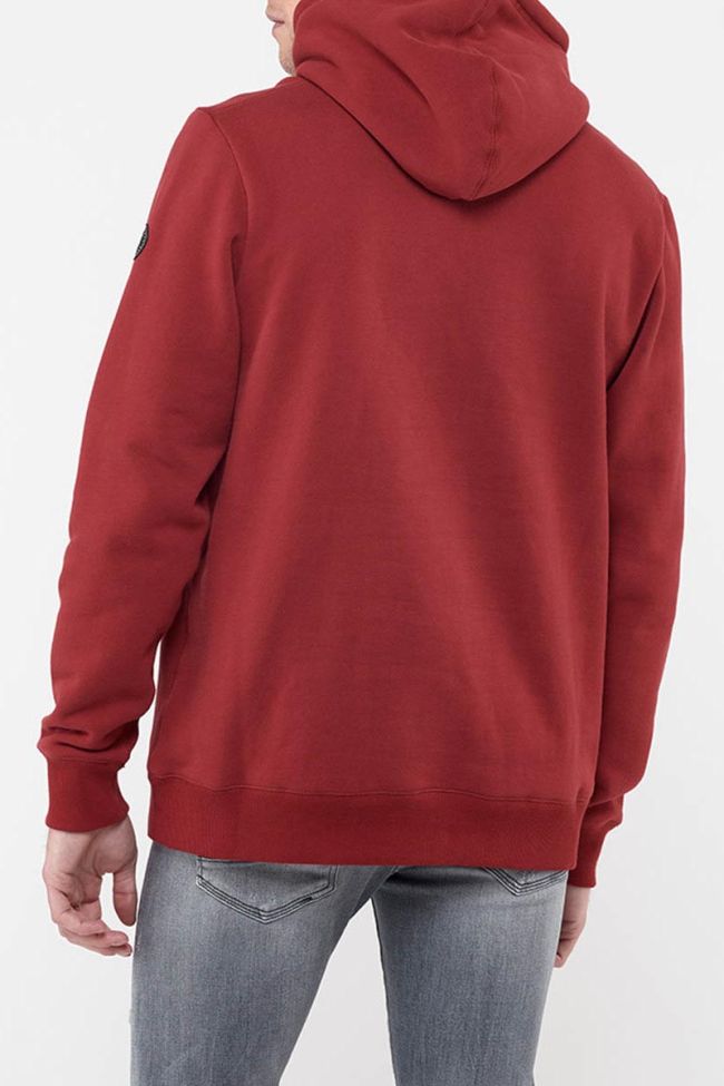 Lazare Mottled Red Sweatshirt