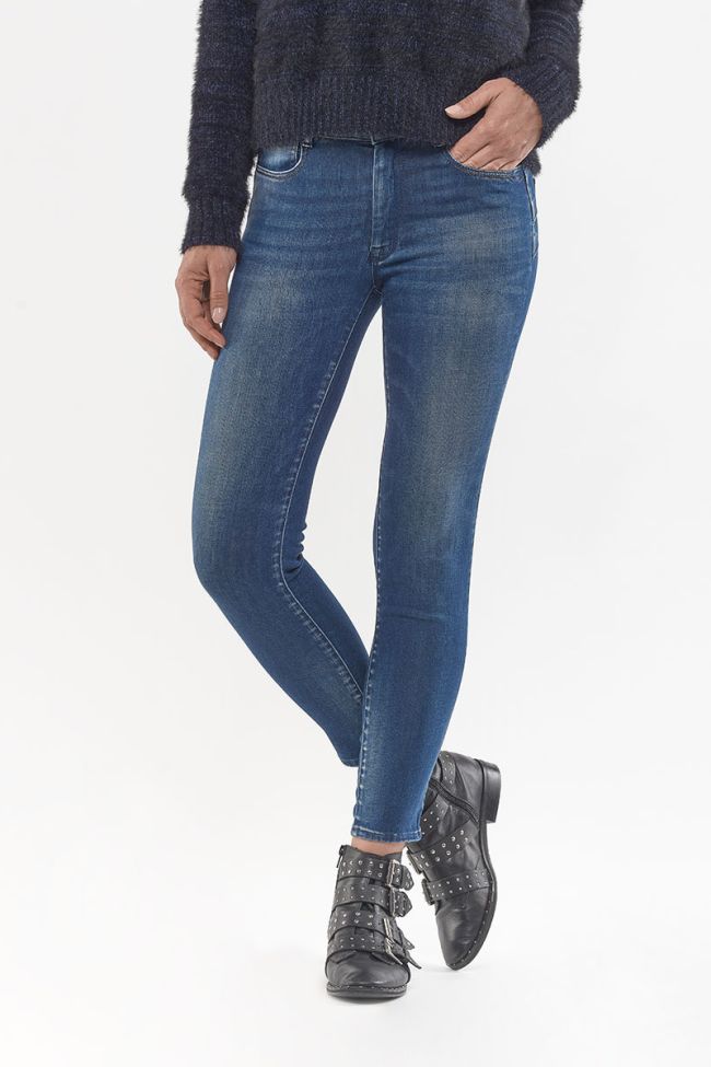 Pulp Skinny High Waisted Jeans 7/8th Blue