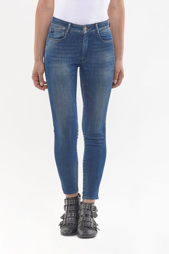 Pulp Skinny High Waisted Jeans 7/8th Blue