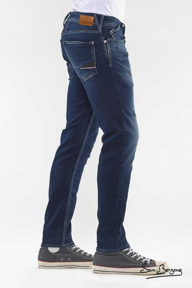 Samir Benzema Jeans 600/17 Blue Jogg Blue and Black