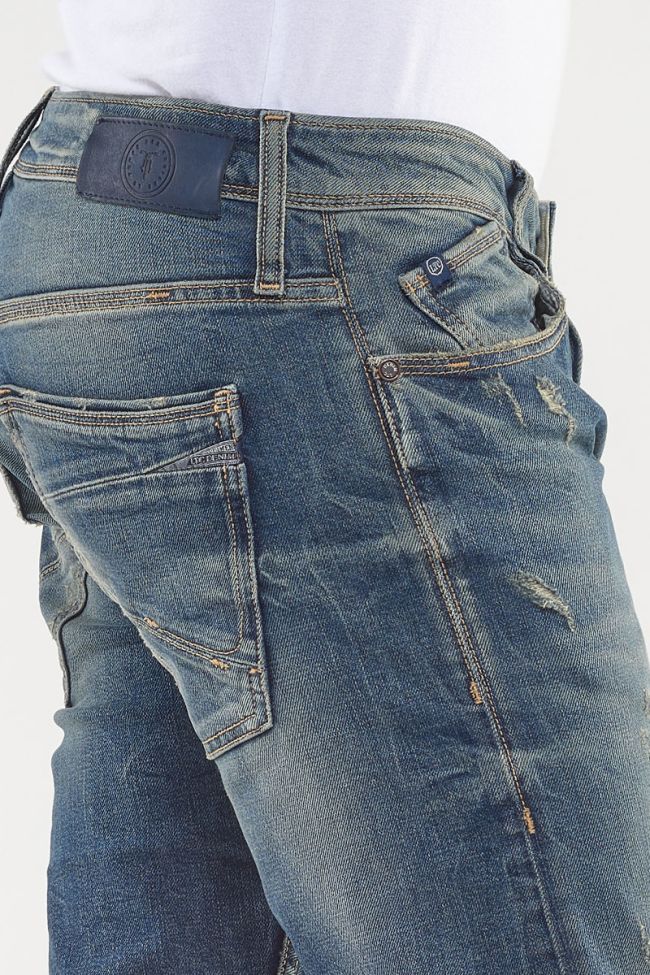 Basic 700/11 adjusted jeans vintage destroy blue N°2