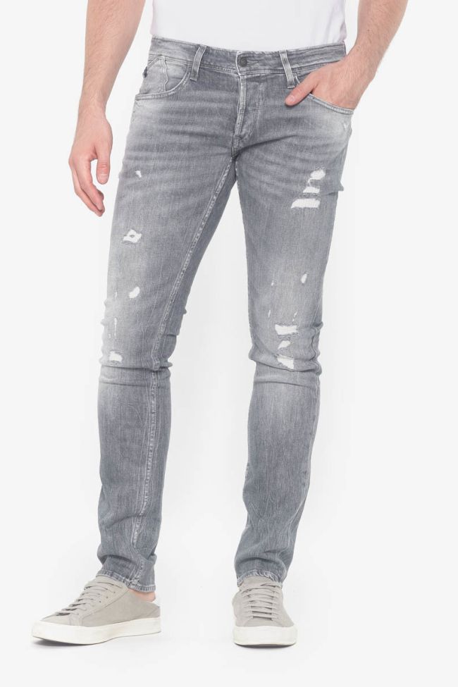 Basic 700/11 adjusted jeans destroy grey N°3