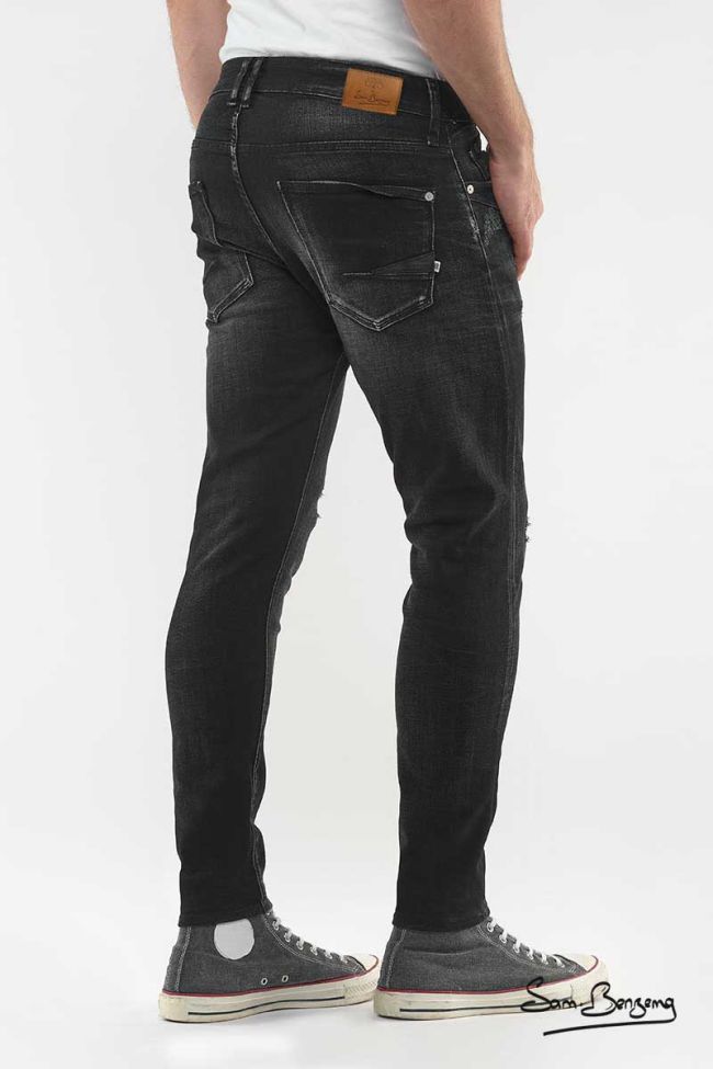 Samir Benzema Power Skinny Jeans Black Destroy