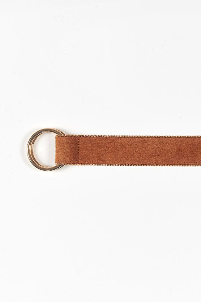 Cognac Clounew leather belt