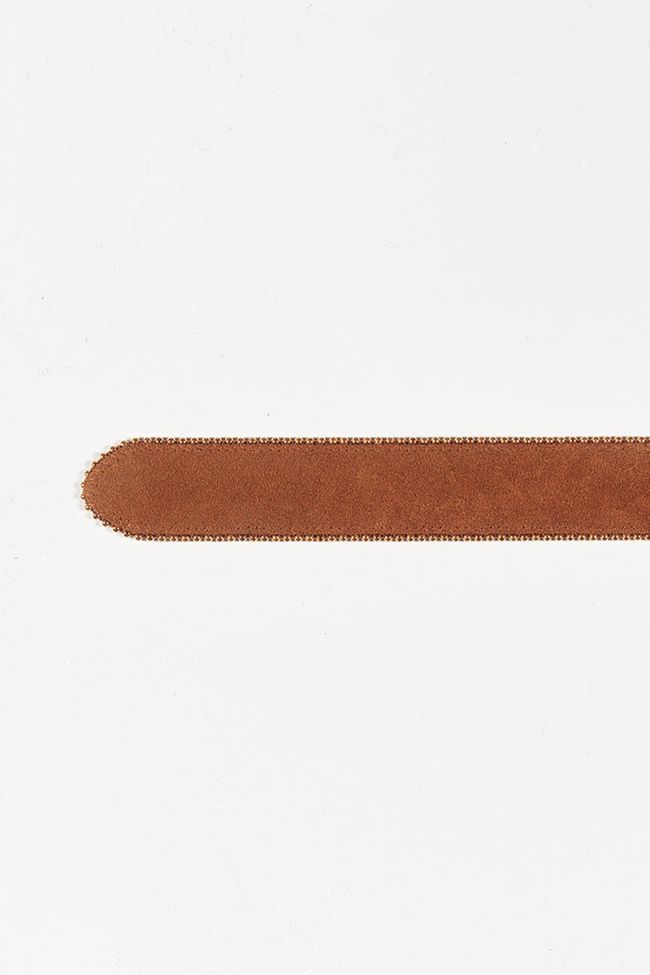 Cognac Clounew leather belt