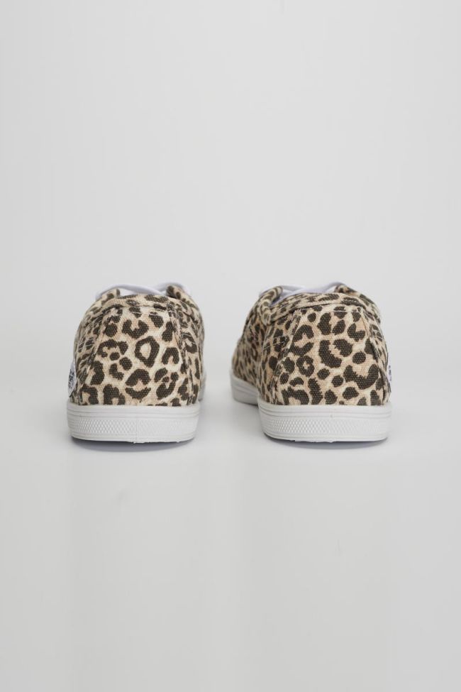 Baskets Basic léopard